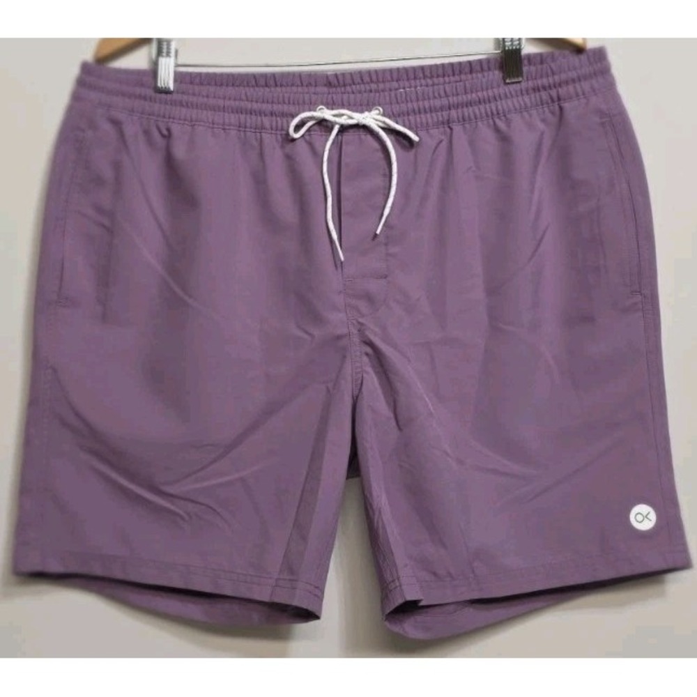 OUTERKNOWN‎ Shorts Nomadic Volley Elastic Mens XL Pockets Purple Training NWT